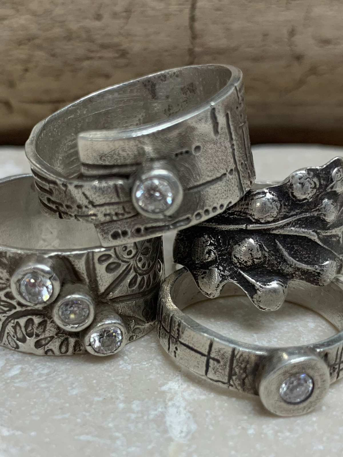 How to Make Rings in Metal Clay